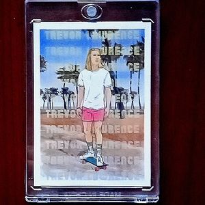 Trevor Lawrence rare RC art card from Topps